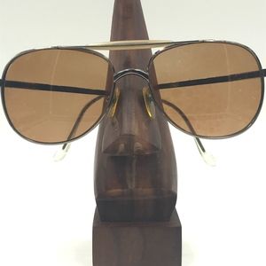 VINTAGE AVIATOR AMERICAN OPTICAL METAL SUNGLASSES